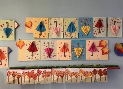 Есента през детските сръчни ръчички на децата от 3 “Б” група