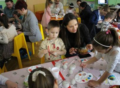 “Великденска работилничка”, в  3 група на сграда 2!